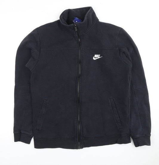 Mens UK Size S Nike Black Full Zip Sweatshirt
