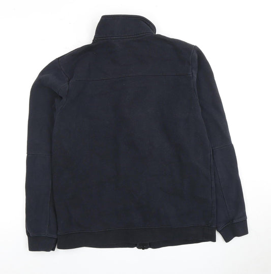 Mens UK Size S Nike Black Full Zip Sweatshirt