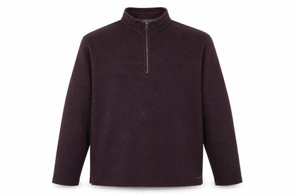 RJR John Rocha Men's Large Brown 1/4 Zip Sweatshirt