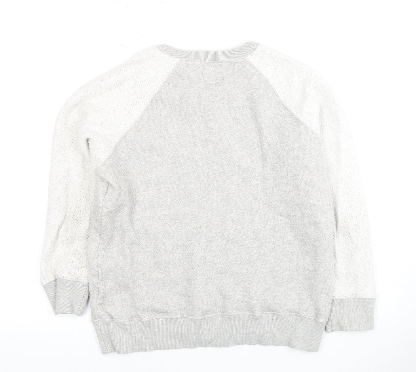 Womens UK Size 12 Jack Wills Grey Pullover Sweatshirt