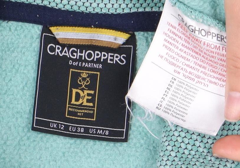 Womens UK Size 12 Craghoppers Green Basic Jacket