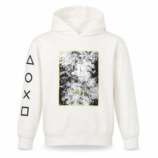 PlayStation Boys White Pullover Hoodie 9-10 Years
