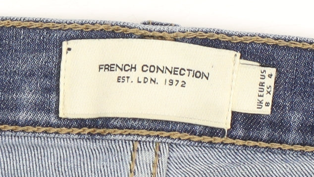French Connection Women's Blue Skinny Jeans XS