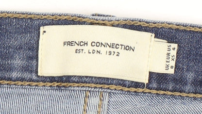 French Connection Women's Blue Skinny Jeans XS