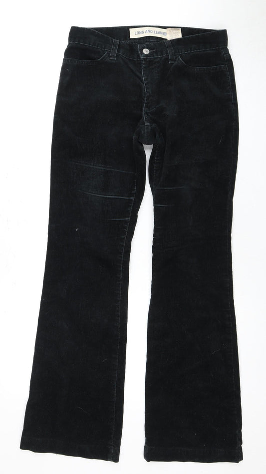 Womens UK Size 4 Gap   Black Trousers