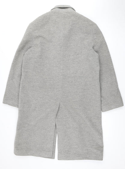 Womens UK Size 8 NEXT Grey Overcoat