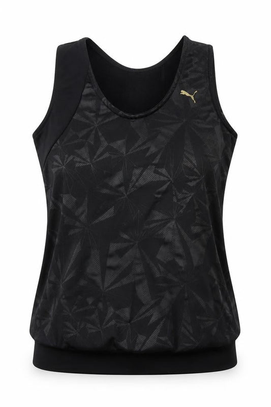 Womens UK Size 10 PUMA Black Gym & Training Tank