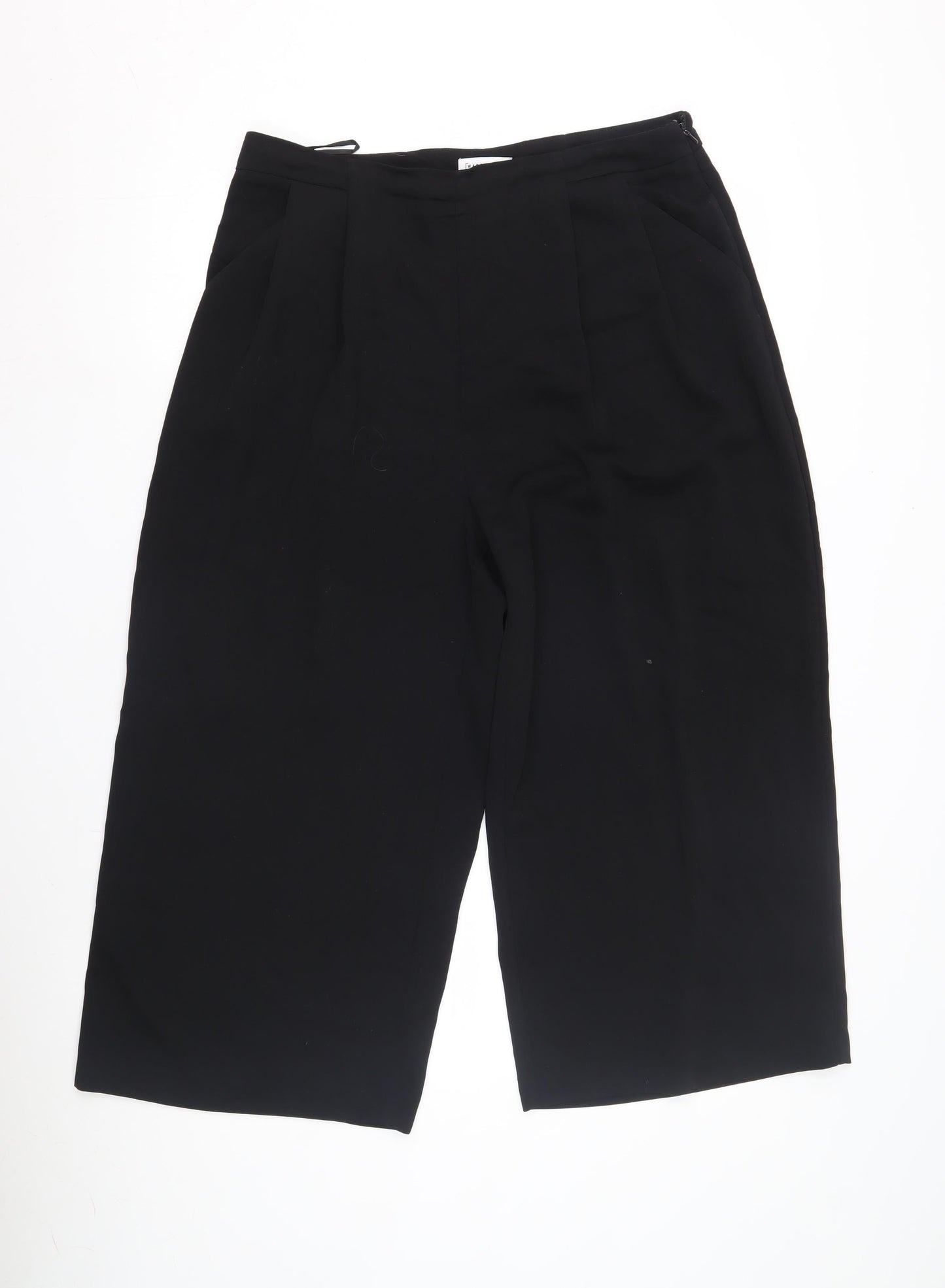 Womens UK Size 14 Warehouse   Black Trousers