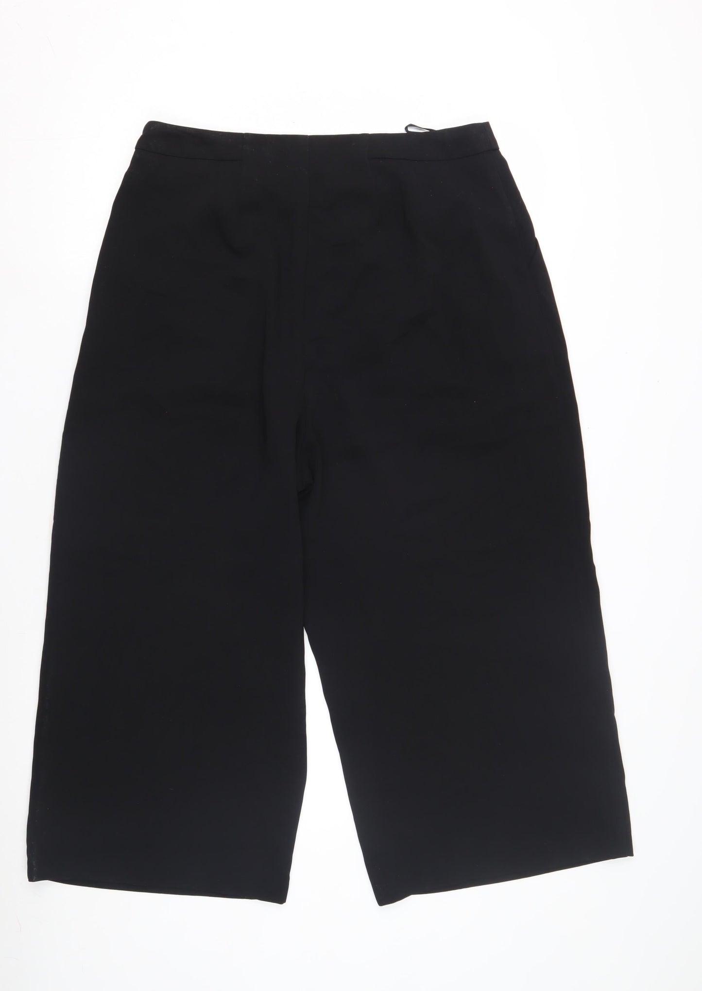 Womens UK Size 14 Warehouse   Black Trousers