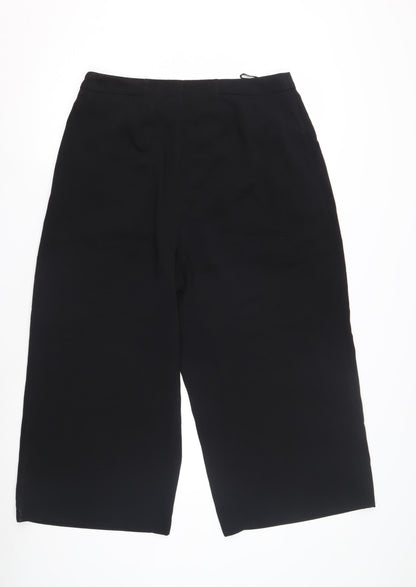 Womens UK Size 14 Warehouse   Black Trousers