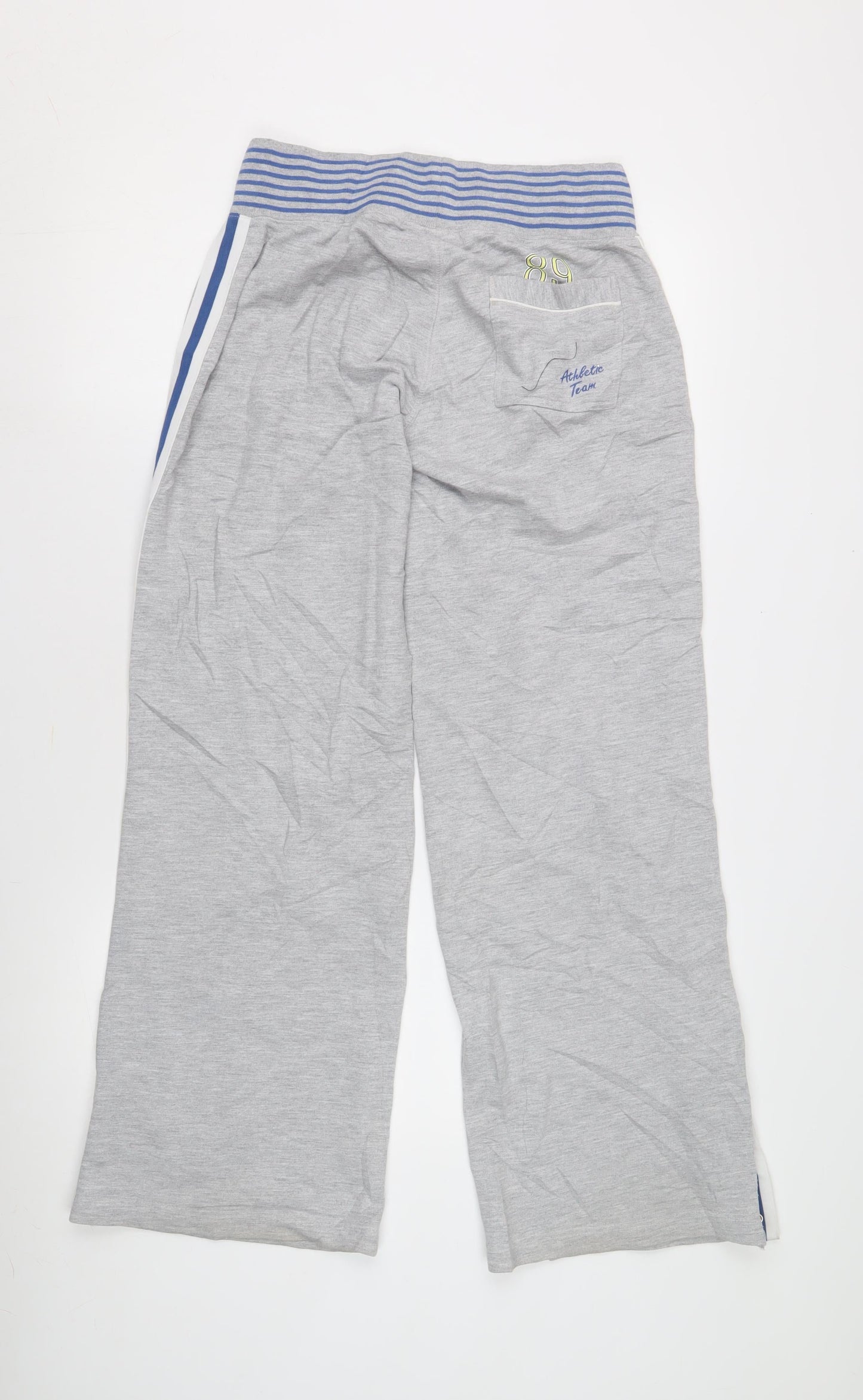 Reebok Women's Grey Track Pants Size 12 Comfortable Fit