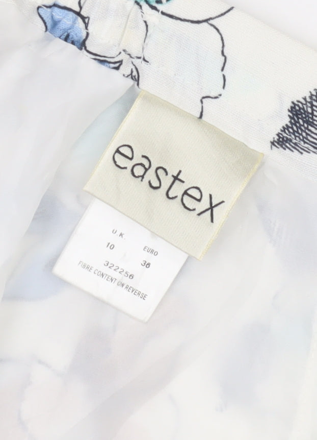 Eastex Women's Multicoloured Floral Skirt Size 10