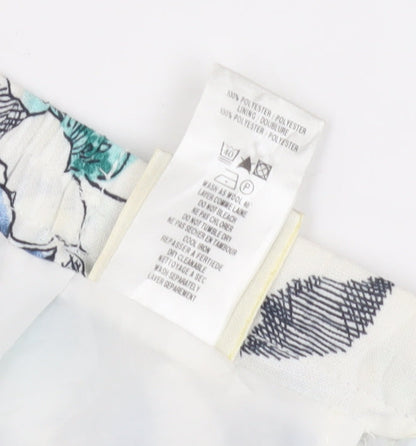 Eastex Women's Multicoloured Floral Skirt Size 10