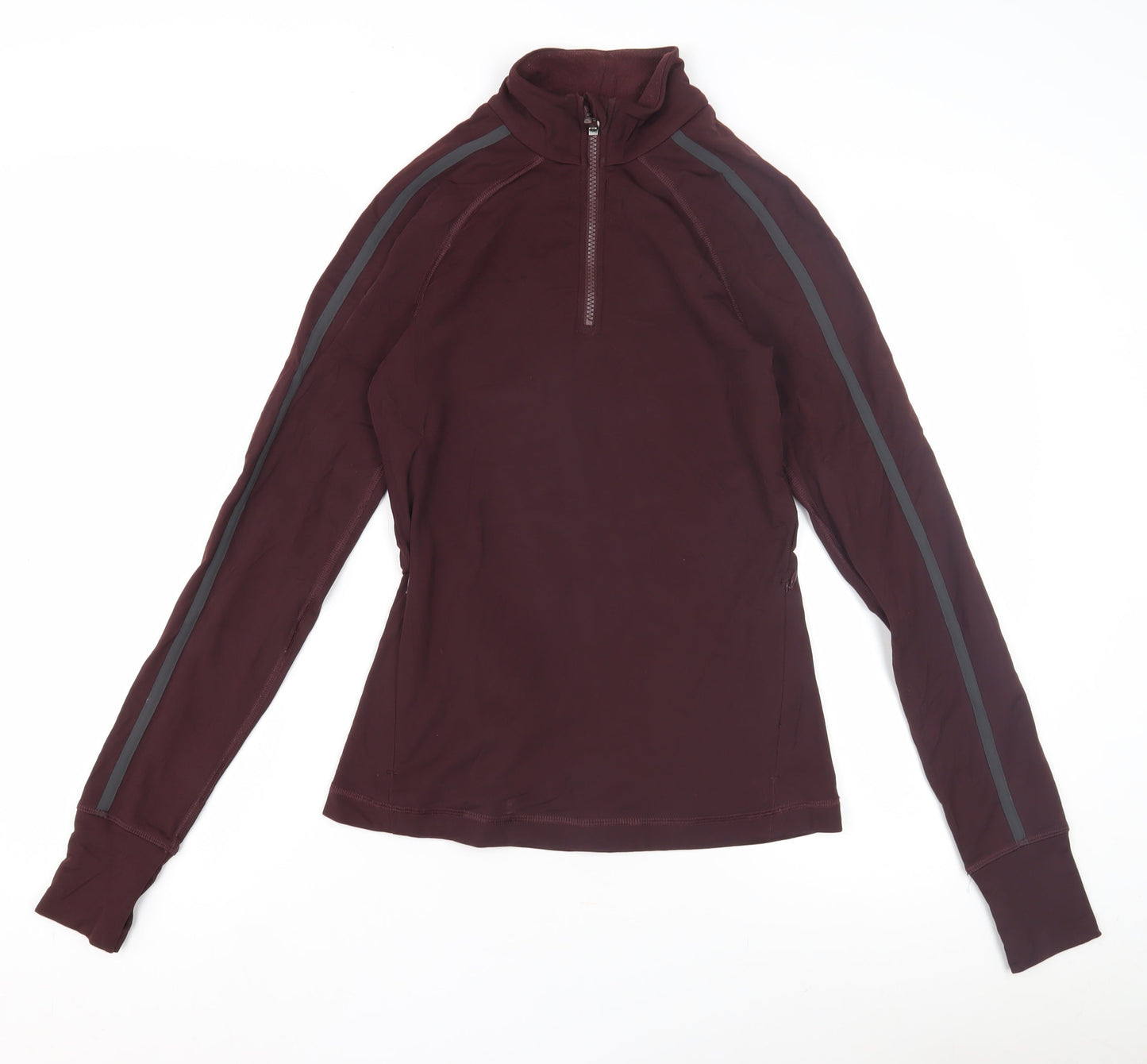 Sweaty Betty Women's XS Purple High Neck Activewear Top