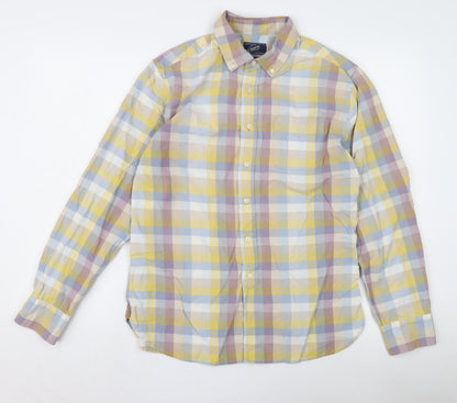 Grayers Men's Multicoloured Plaid Button-Up Shirt