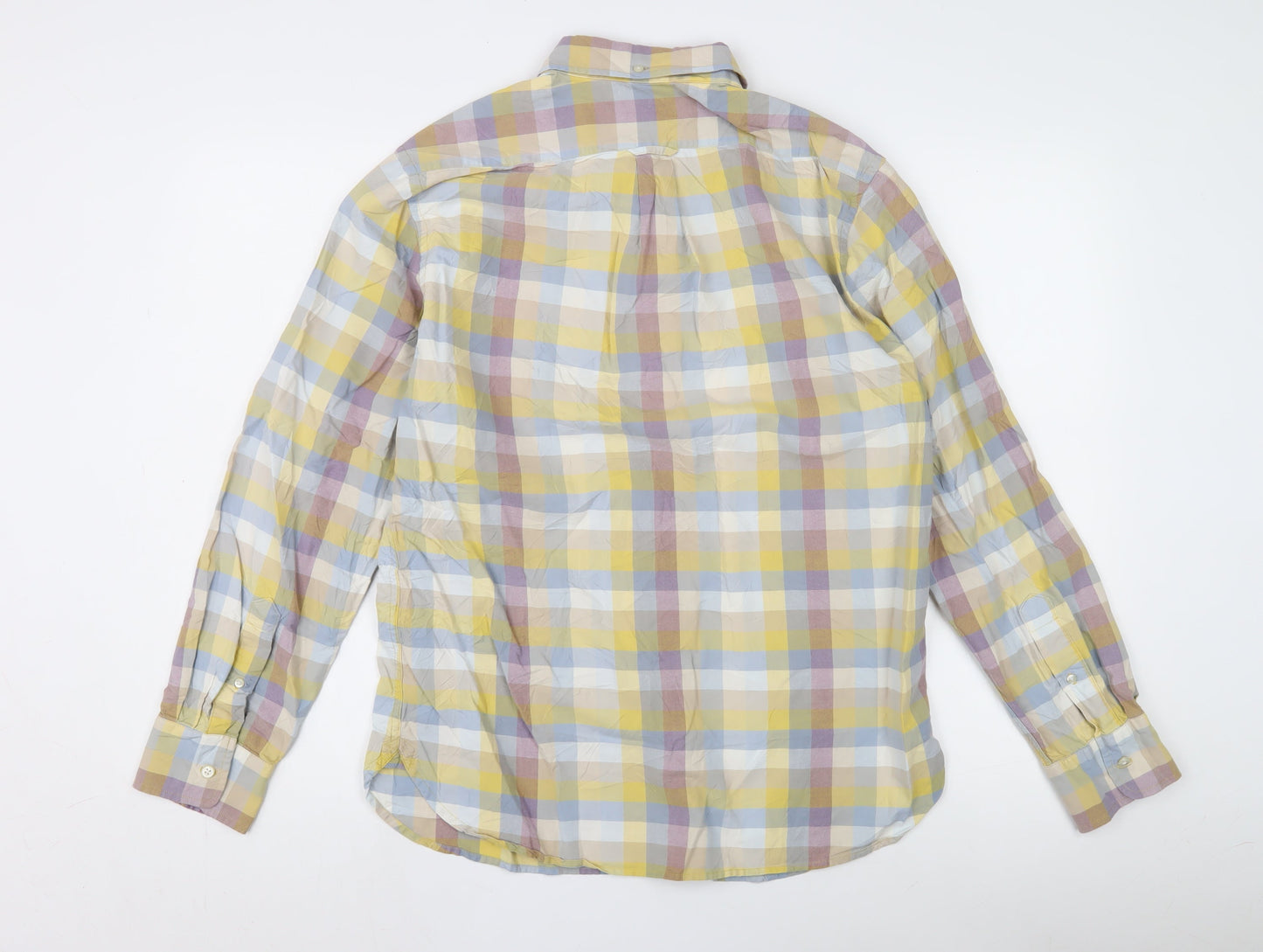 Grayers Men's Multicoloured Plaid Button-Up Shirt