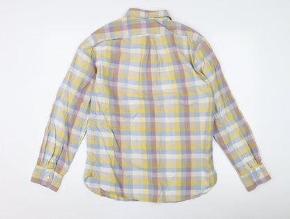 Grayers Men's Multicoloured Plaid Button-Up Shirt