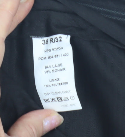 New Simon Grey Trousers for Men Size 38R Formal Wear