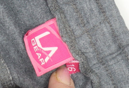 LA Gear Women's Grey Track Pants Size 9