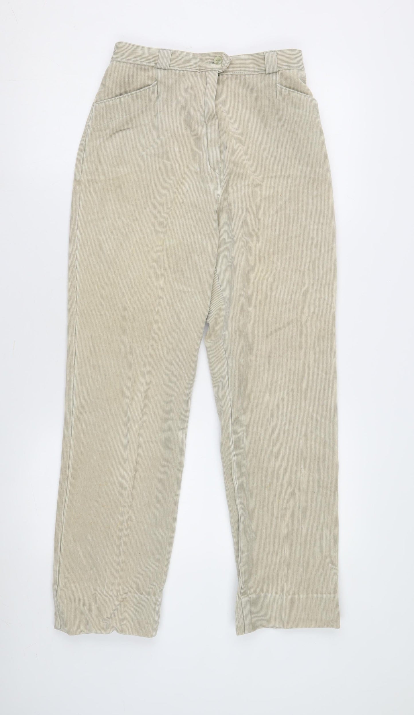 Womens UK Size 14 St Michael Regular Fit  Beige Trousers