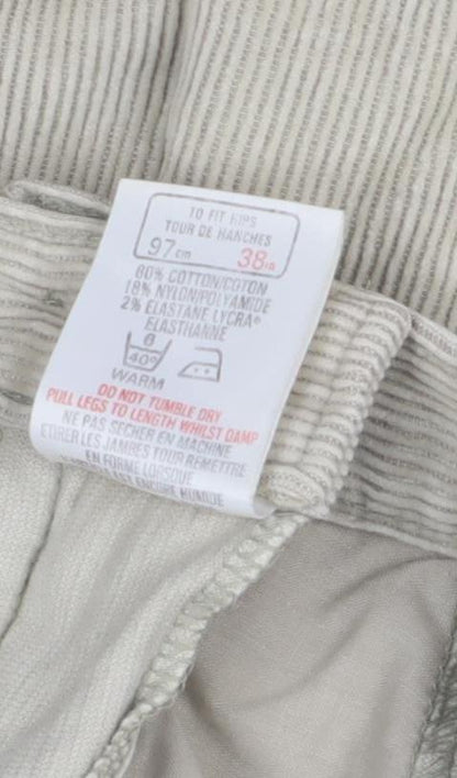 Womens UK Size 14 St Michael Regular Fit  Beige Trousers