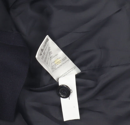 Womens UK Size 14 Marks and Spencer Blue Basic Jacket
