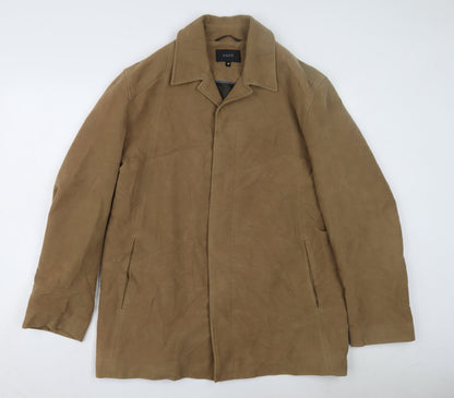 Mens UK Size M NEXT Brown Basic Jacket