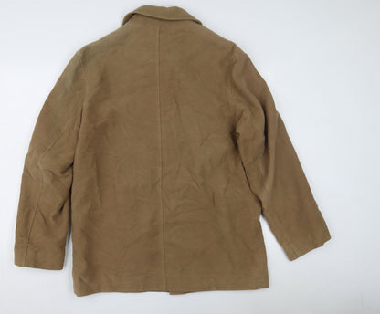 Mens UK Size M NEXT Brown Basic Jacket