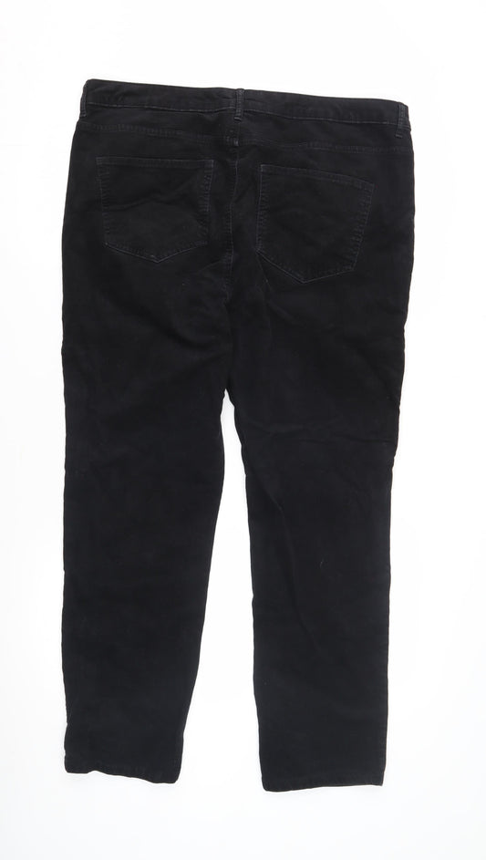 Marks and Spencer Men's Black Trousers 2XL