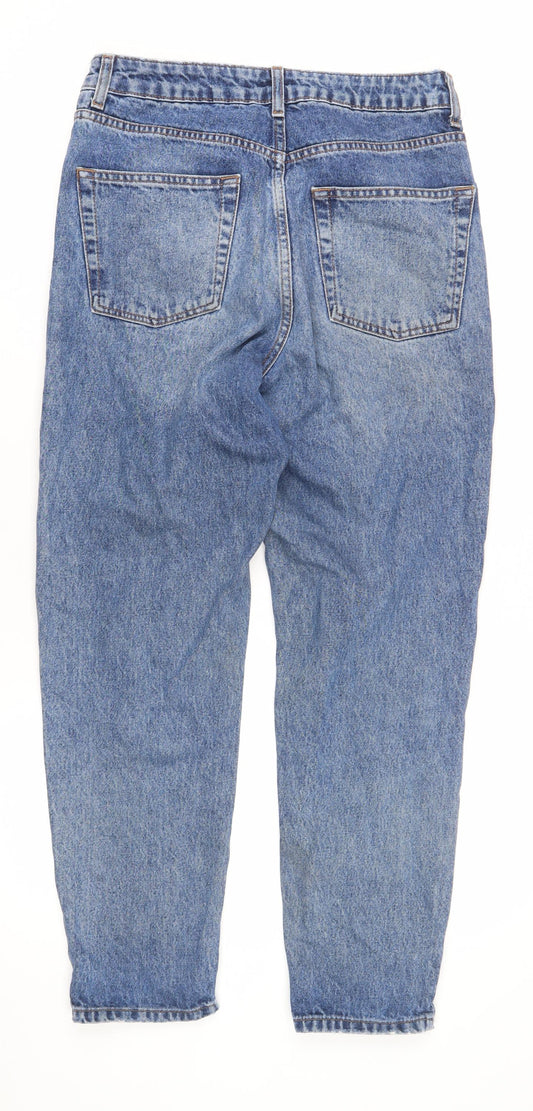 Topshop Blue Mom Jeans - Women's Size 10 Relaxed Fit