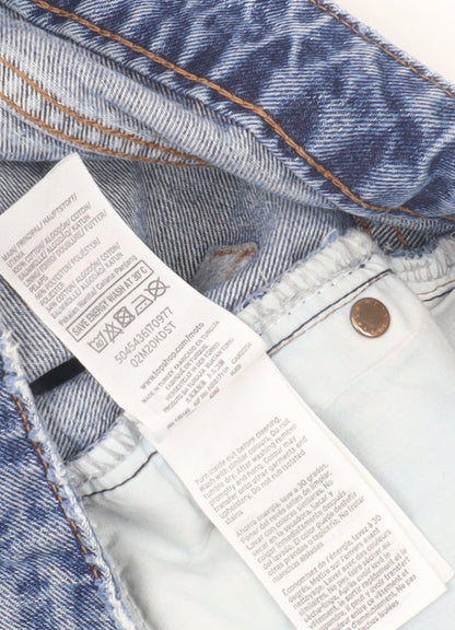 Topshop Blue Mom Jeans - Women's Size 10 Relaxed Fit