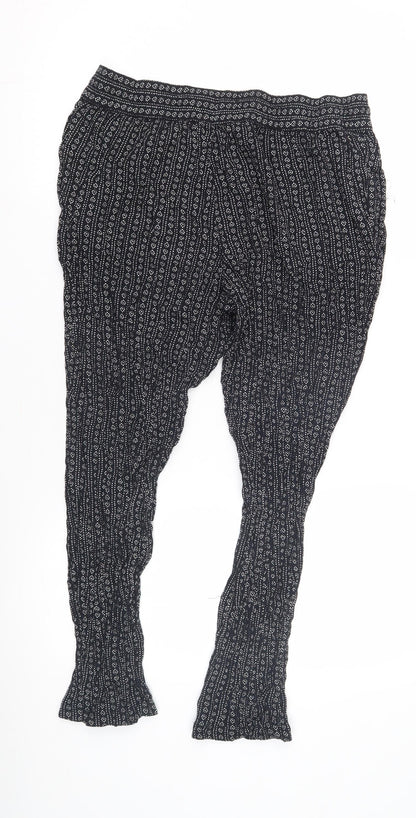 Womens UK Size 14 Marks and Spencer   Black Trousers