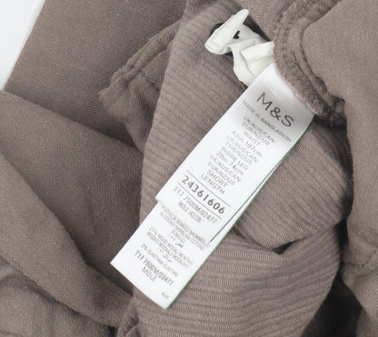 Marks and Spencer Men's Brown Corduroy Trousers XL