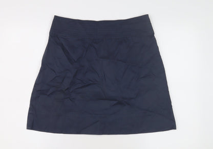 Esprit Women's Blue Skirt, Size 10, Button Closure