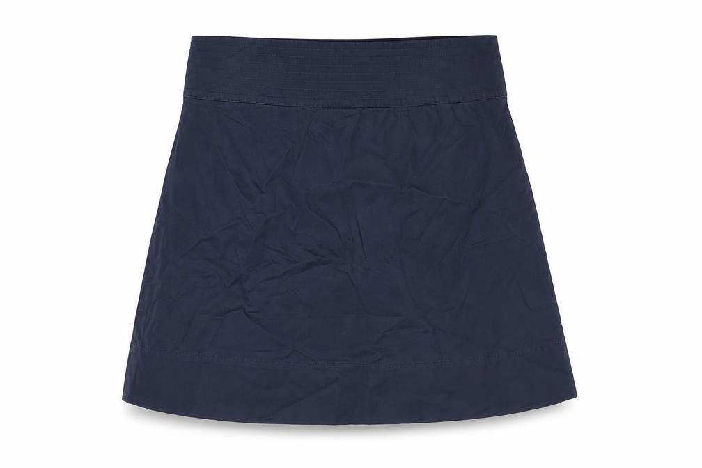 Esprit Women's Blue Skirt, Size 10, Button Closure
