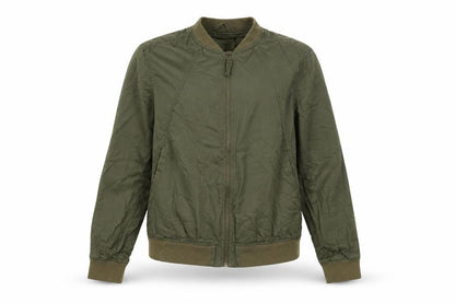 Womens UK Size 8 H&M Green Bomber Jacket