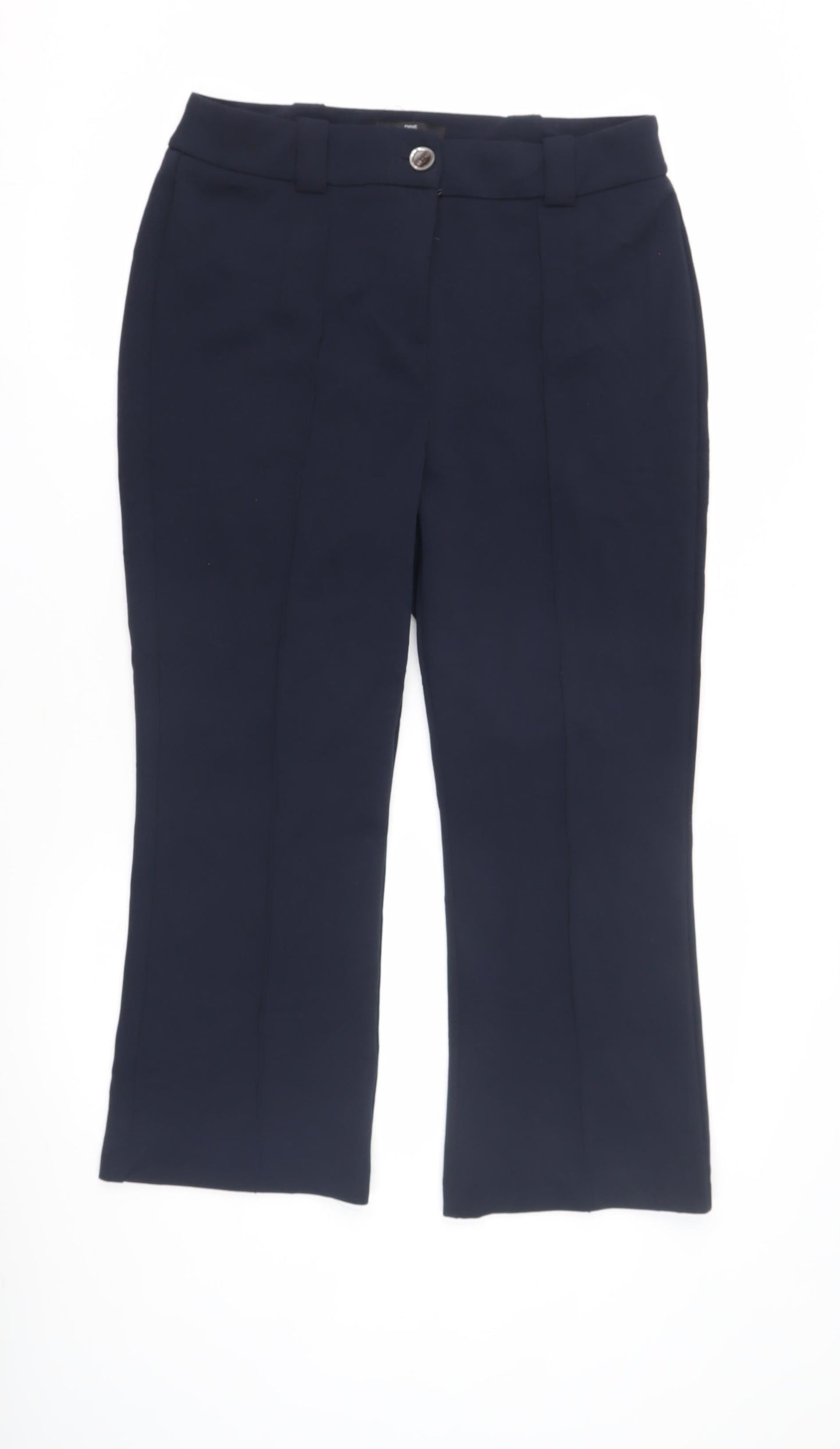 Womens UK Size 14 NEXT Regular Fit Workwear Business Blue Trousers