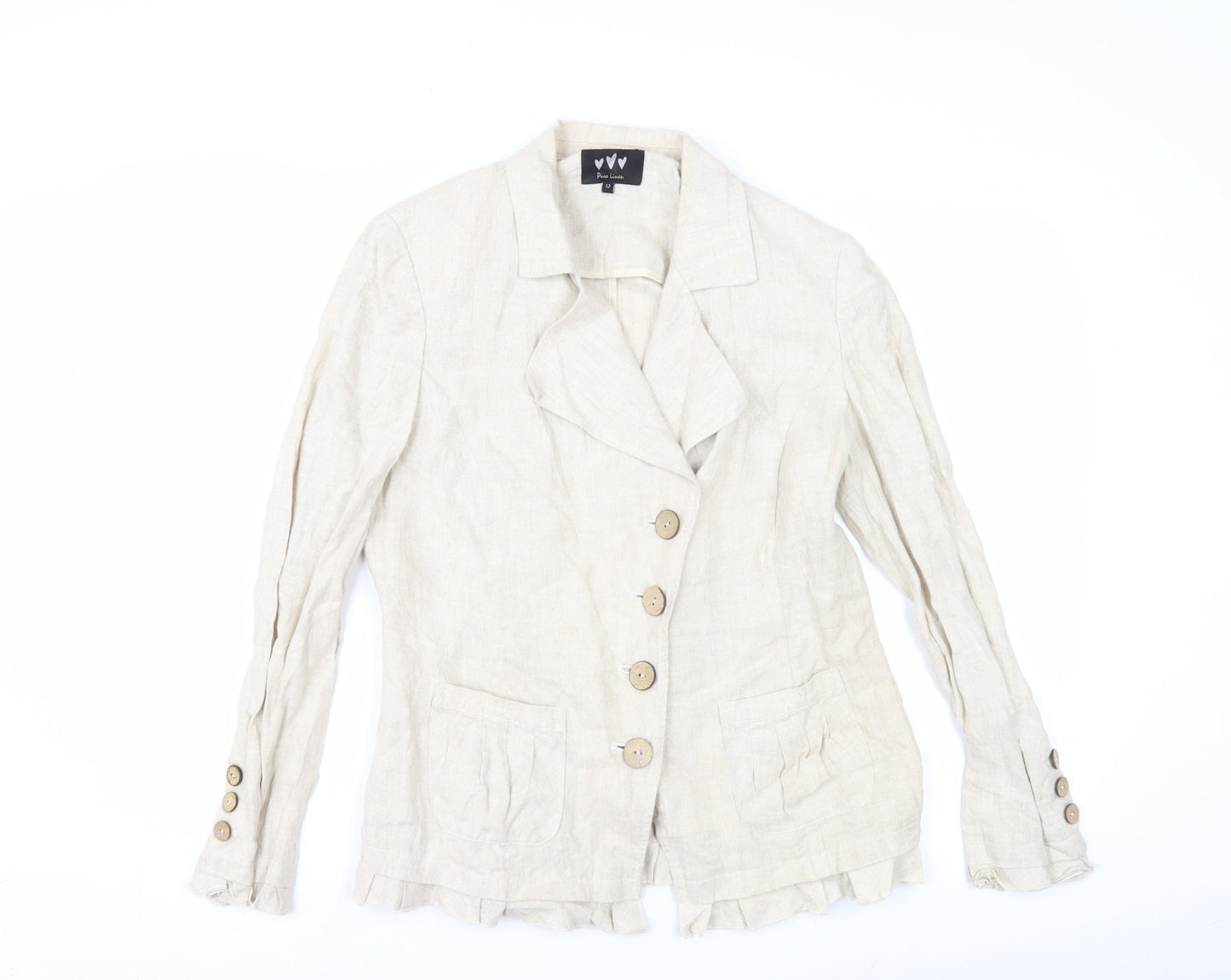 Womens UK Size 12 No Data Beige