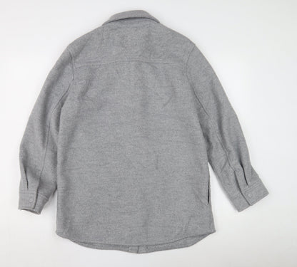 Womens UK Size 10 Marks and Spencer Grey Basic Jacket