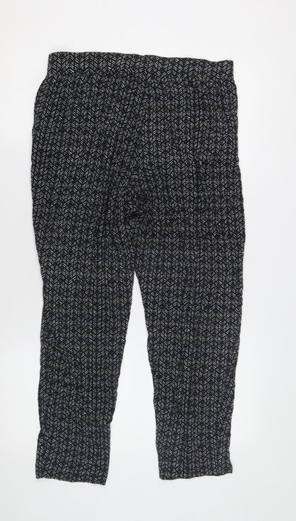 Womens UK Size 14 Marks and Spencer   Black Trousers