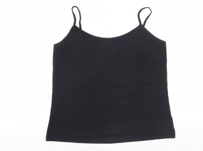 Laura Ashley Women's Black Tank Top Camisole UK 18