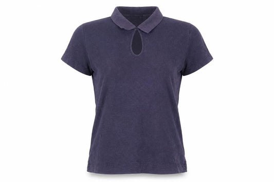 Womens UK Size L Gap Purple Basic Polo