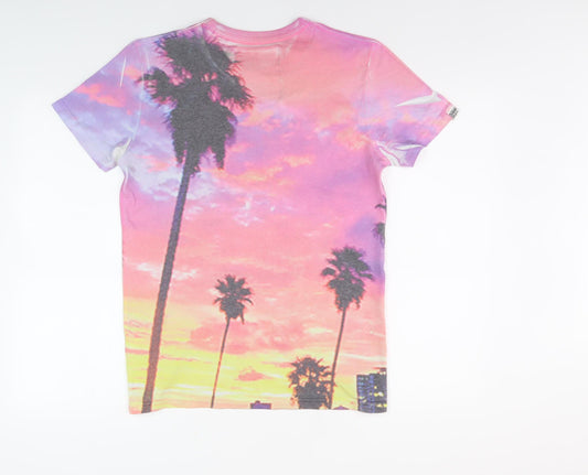 Superdry Men's Multicoloured Beach T-Shirt Size S