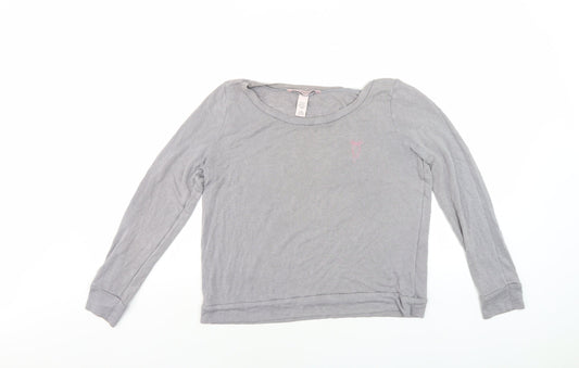 Womens UK Size M Victoria's Secret Grey Basic T-Shirt