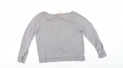 Womens UK Size M Victoria's Secret Grey Basic T-Shirt