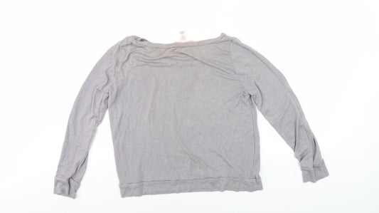 Womens UK Size M Victoria's Secret Grey Basic T-Shirt