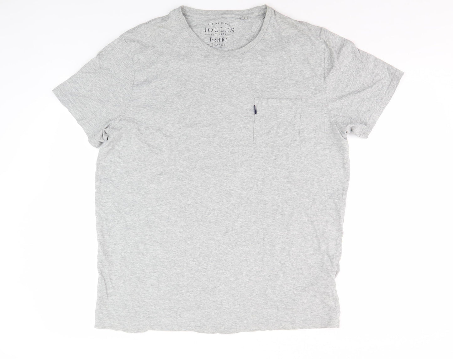 Joules Men's Grey XL Crew Neck T-Shirt