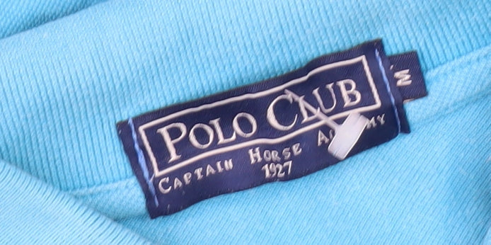 Polo Club Men's Blue Medium Polo Shirt
