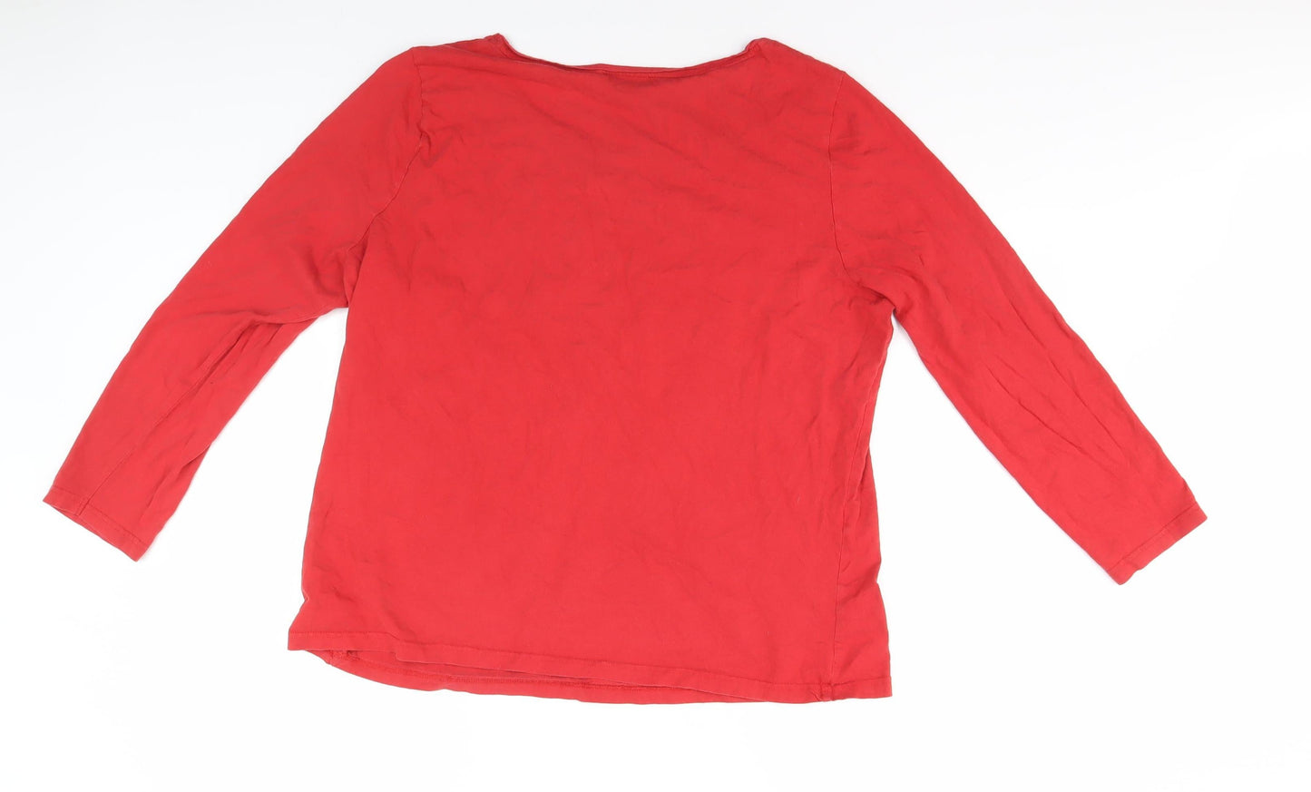 Disney Women's Red Minnie Mouse Pyjama Top Size 20