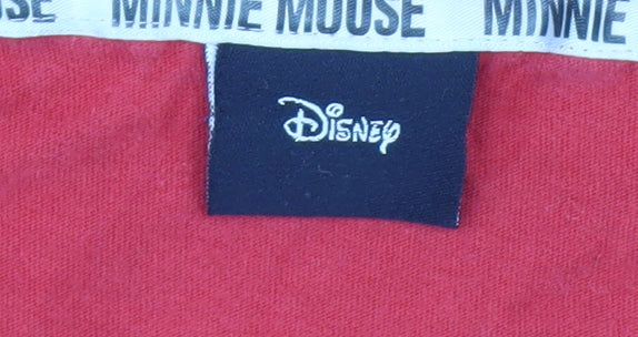 Disney Women's Red Minnie Mouse Pyjama Top Size 20